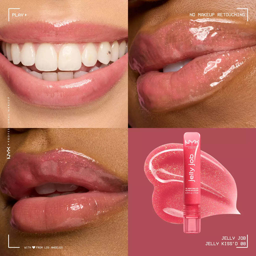 Jelly Job High Shine Gloss NYX | Jelly Kiss’D