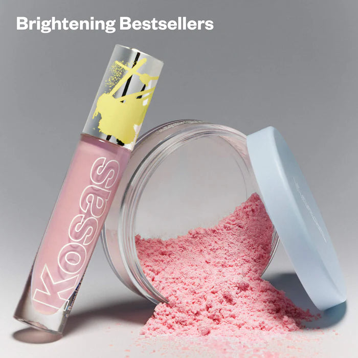 Kosas 
Brighten & Blur Set - Color Corrector + Loose Setting Powder Face Set