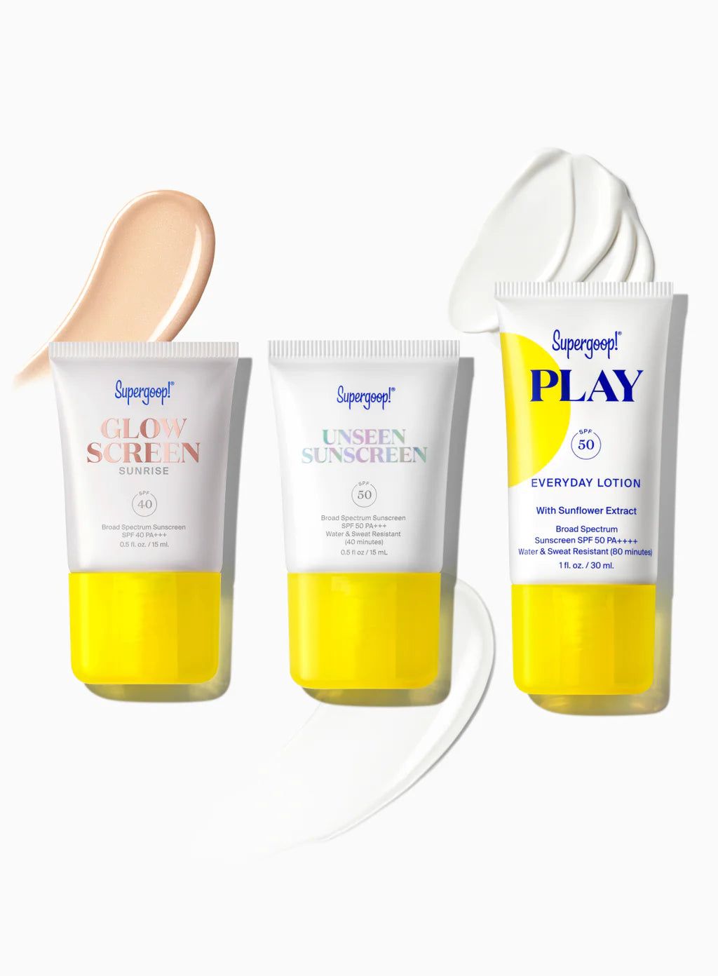 Supergoop Icons Only SPF Bestsellers Kit