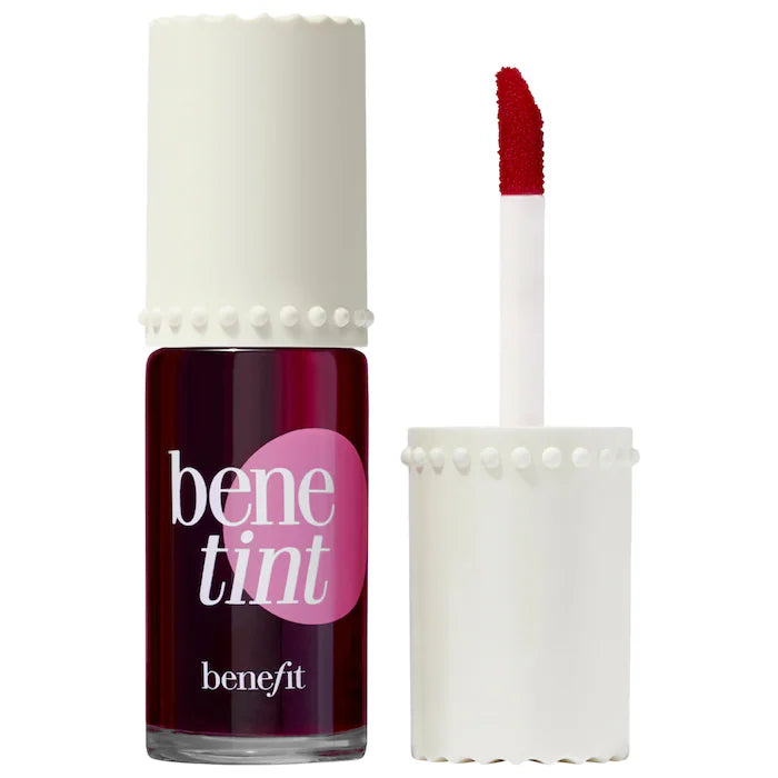Benefit Cosmetics 
Benetint Liquid Lip + Cheek Blush Stain