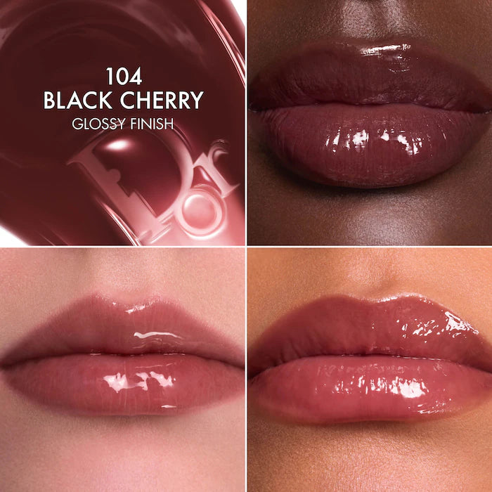 DIOR 
Lip Glow Butter Hydrating Gloss Balm - 104 Black Cherry