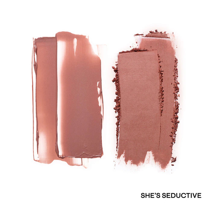 PATRICK TA 
Mini Major Headlines Double-Take Crème & Powder Blush Duo - She’s Seductive