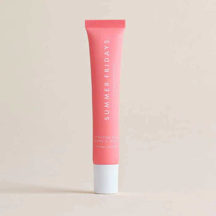 Summer Fridays 
Lip Butter Balm Treatment for Hydration + Nourishing Shine - Pink Sugar