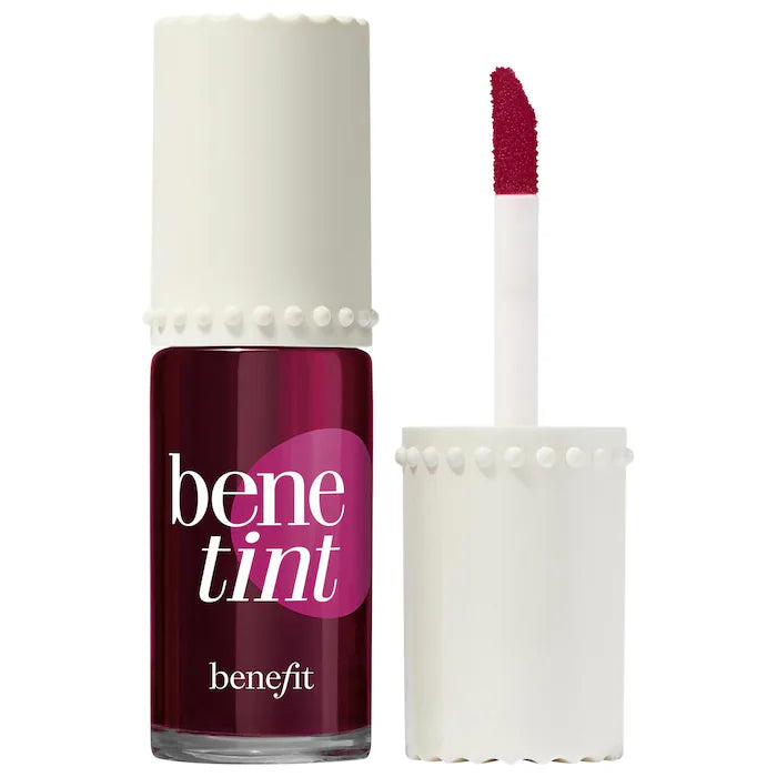 Benefit Cosmetics 
Benetint Liquid Lip + Cheek Blush Stain - Raspberry