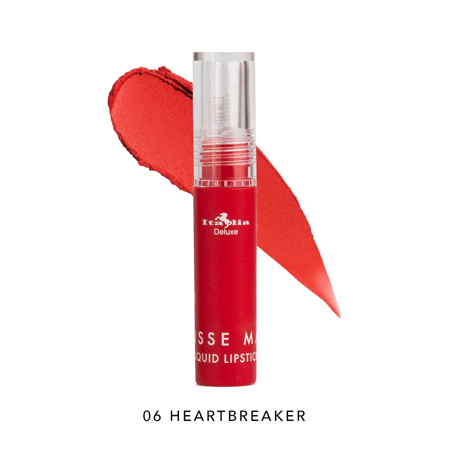 Mousse Matte Liquid Lipstck Italia Deluxe - 06 Heartbreaker