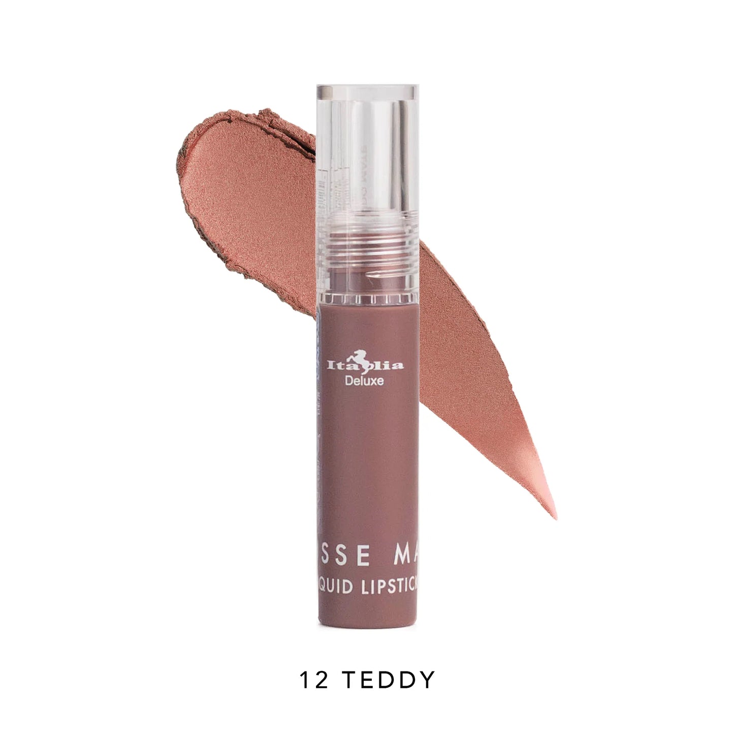 Mousse Matte Liquid Lipstck Italia Deluxe - 12 Teddy