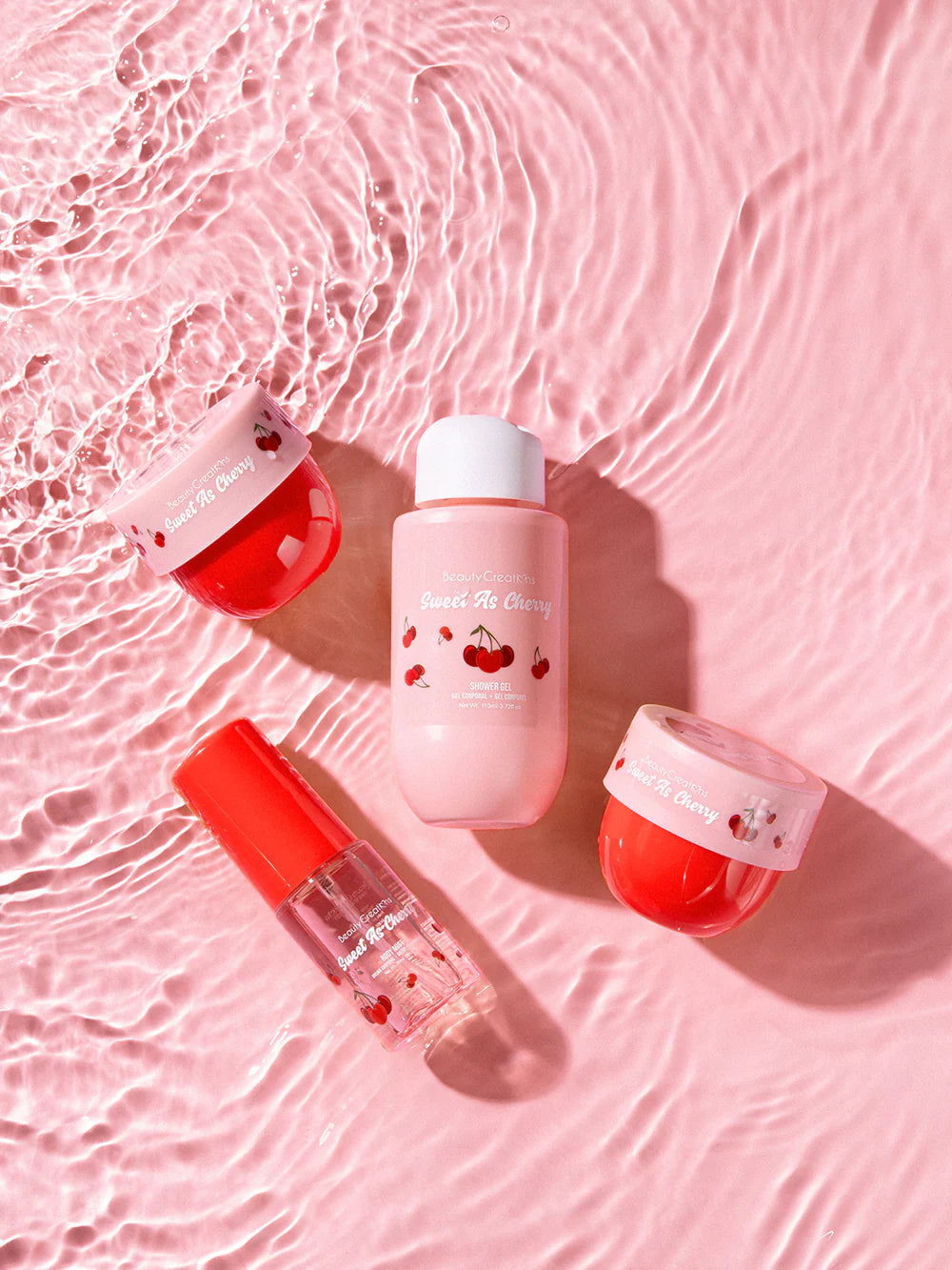 Sweet Dose Mini Body Care Kit Beauty Creations - Sweet As Cherry