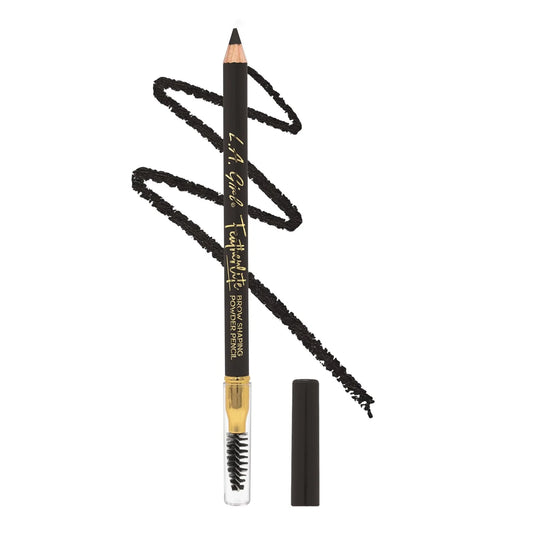 Featherlite Brow Shaping Powder Pencil La Girl- Soft Black