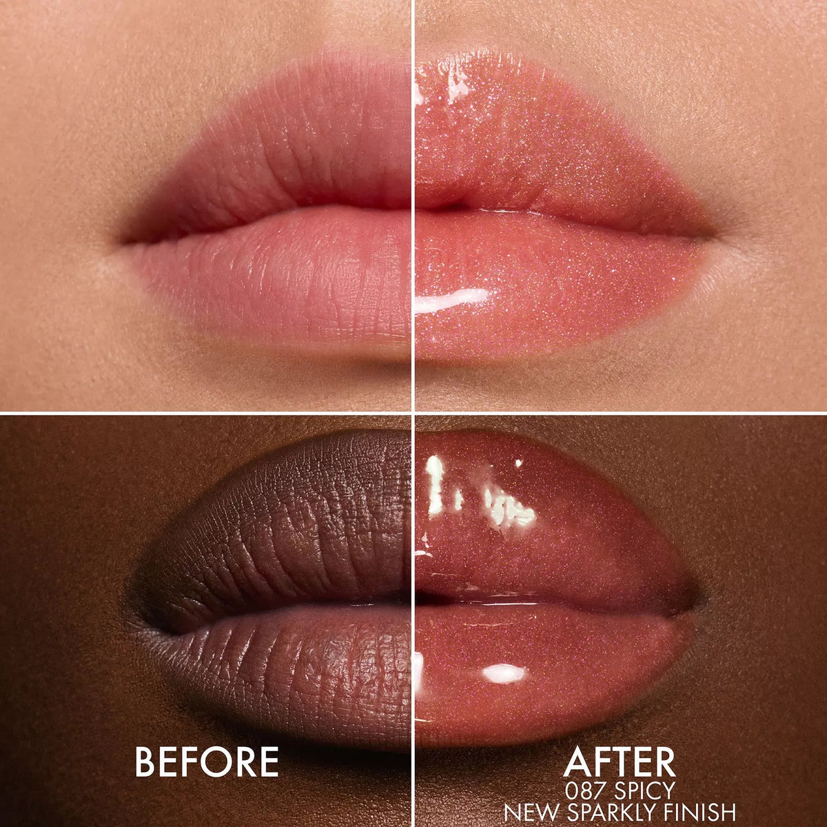 DIOR 
Lip Glow Oil Hydrating High-Shine Gloss 087 Spicy Sparkle