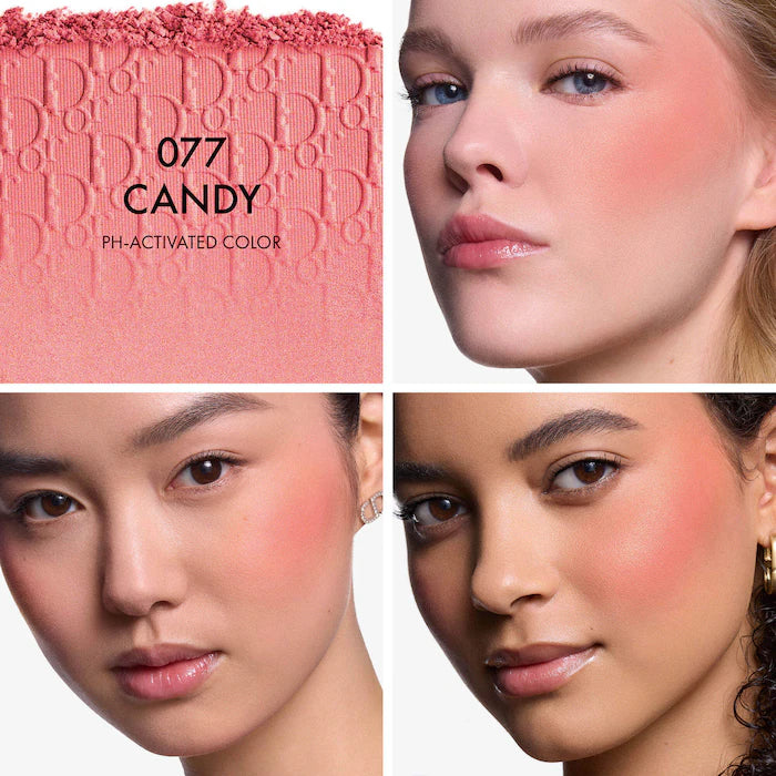 DIOR 
Rosy Glow Powder Blush 077 Candy