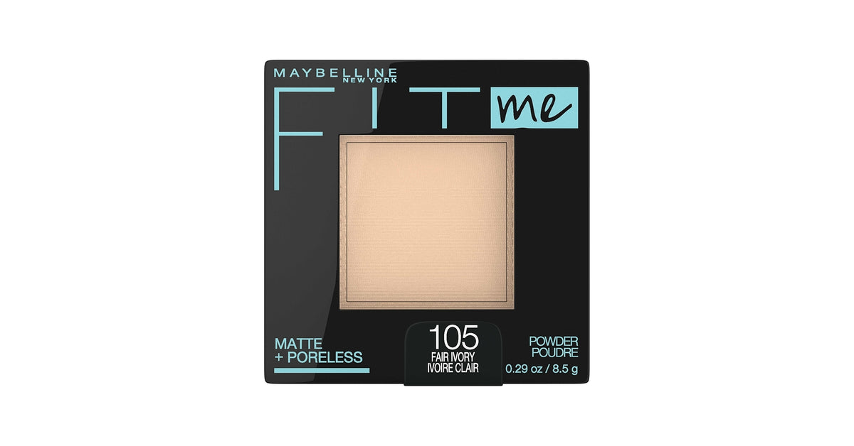 Fit Me Maybelline Polvo | 105 Fair Ivory