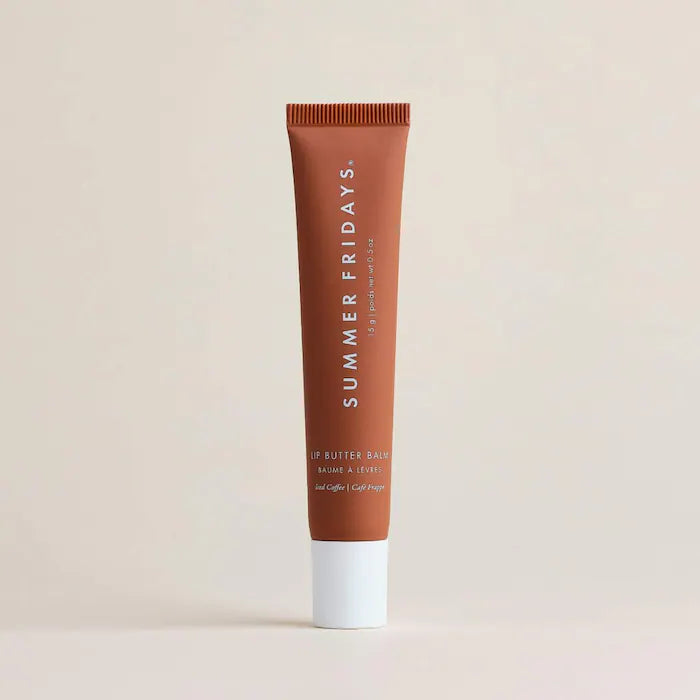 Summer Fridays 
Lip Butter Balm Treatment for Hydration + Nourishing Shine - Iced Coffee
