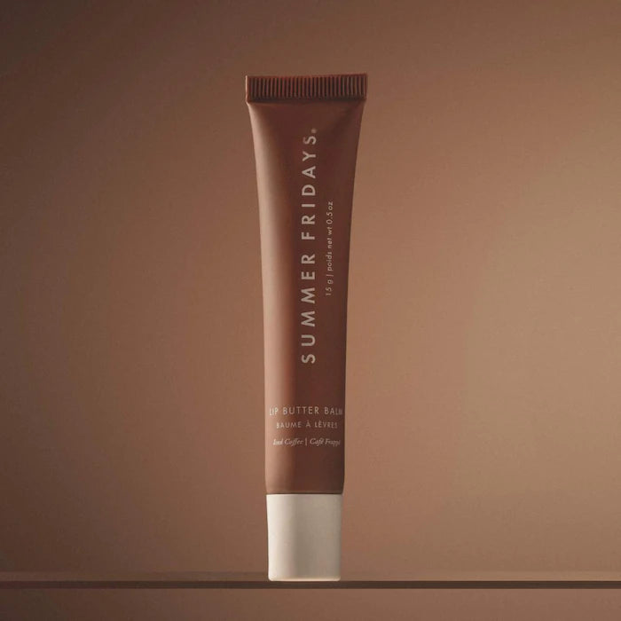 Summer Fridays 
Lip Butter Balm Treatment for Hydration + Nourishing Shine - Iced Coffee