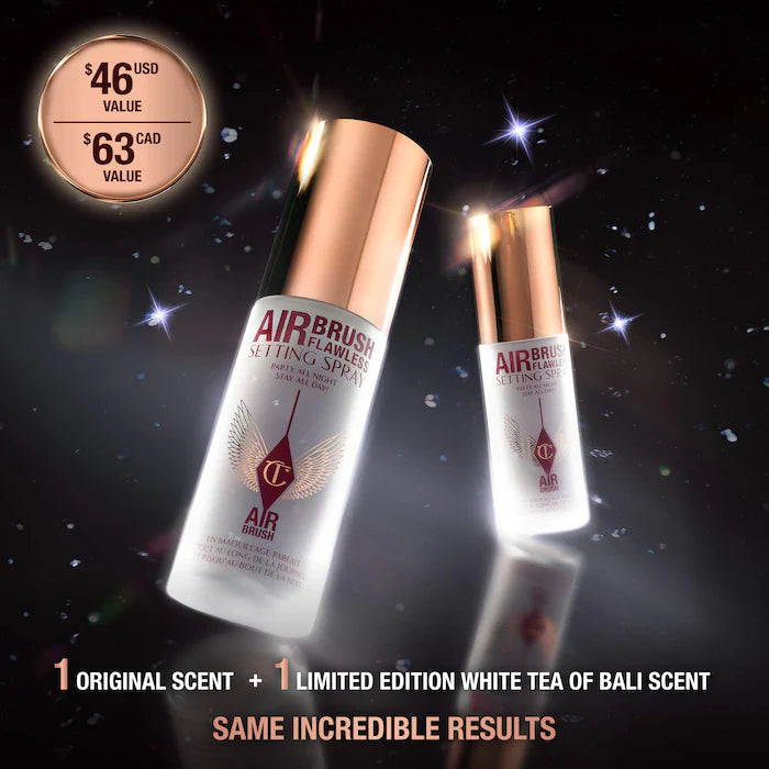 Charlotte Tilbury 
Mini Airbrush Flawless Setting Spray Duo Gift Set