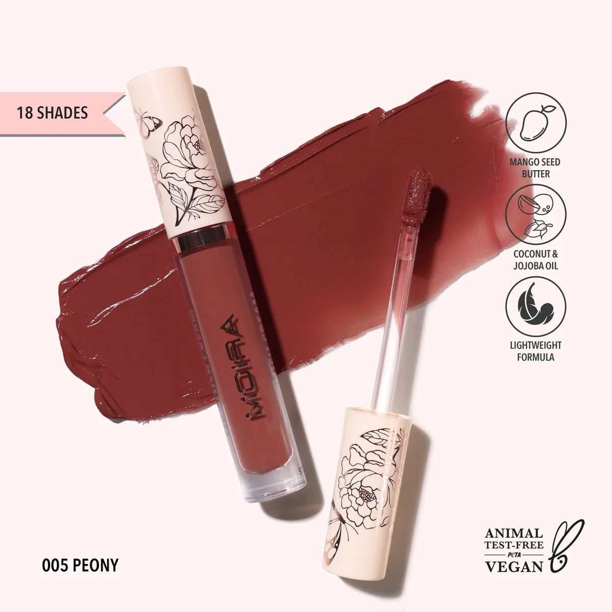 Lip Plush Cream Moira | 005 Peony