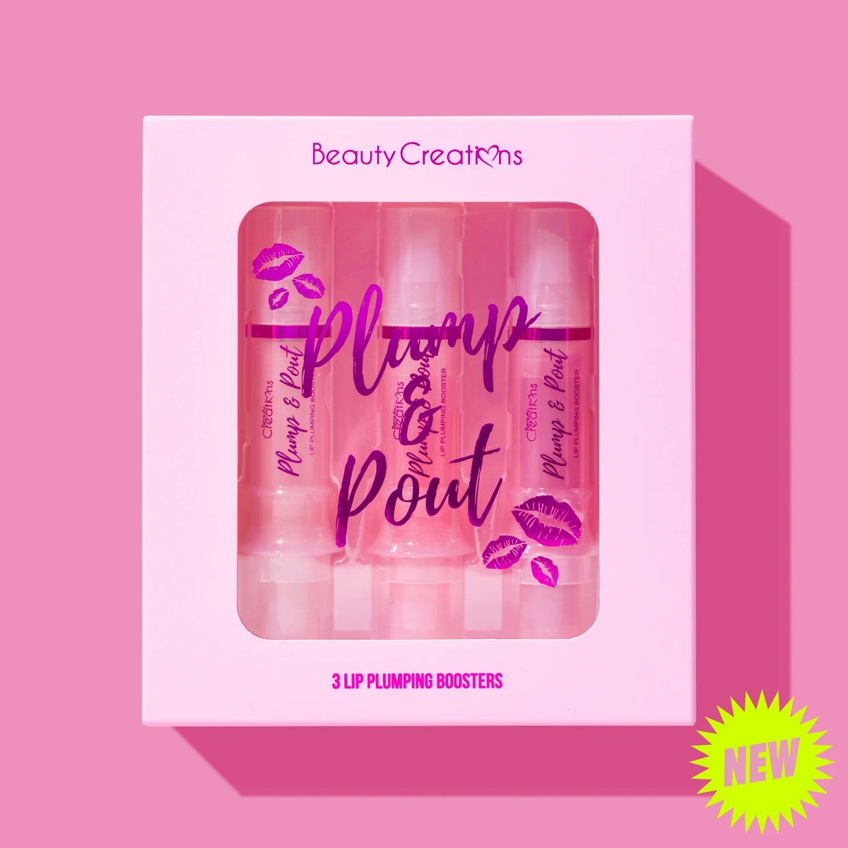 Plump & Pout Beauty Creations 3 Lip Plumping Boosters