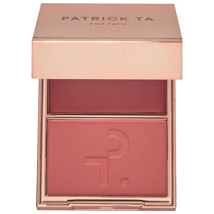 PATRICK TA 
Major Headlines Double-Take Crème & Powder Blush Duo - She’s Flushed