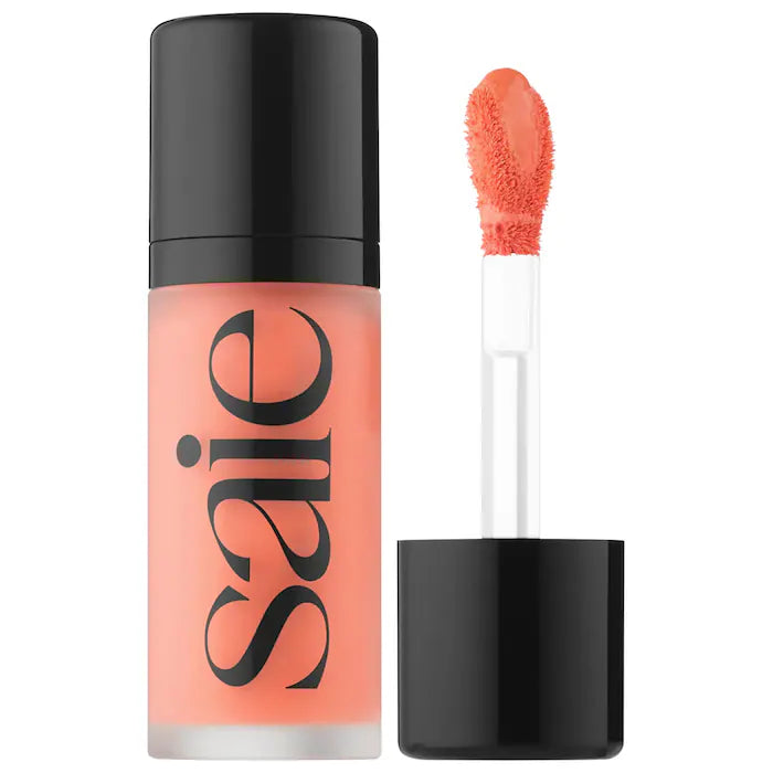 Saie 
Dew Blush Liquid Cream Blush - Hottie