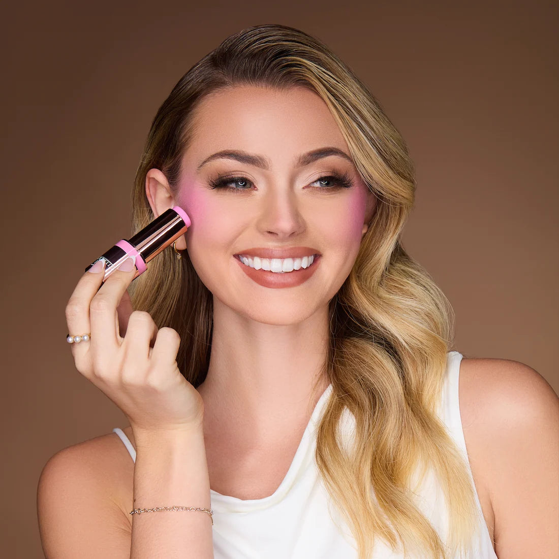Flawless Stay Blush Stick Beauty Creations| Coquette Pink