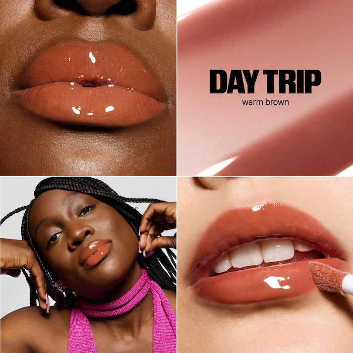 MILK MAKEUP 
Odyssey Hydrating Non-Sticky Lip Oil Gloss - Day Trip