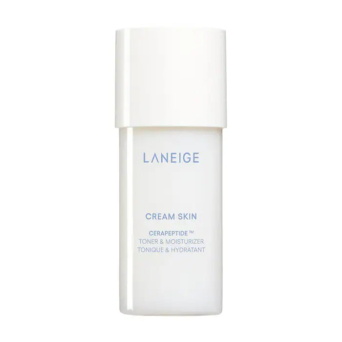 LANEIGE 
Mini Cream Skin Milky Toner with Ceramides & Peptides for Nourishing Hydration 50ml