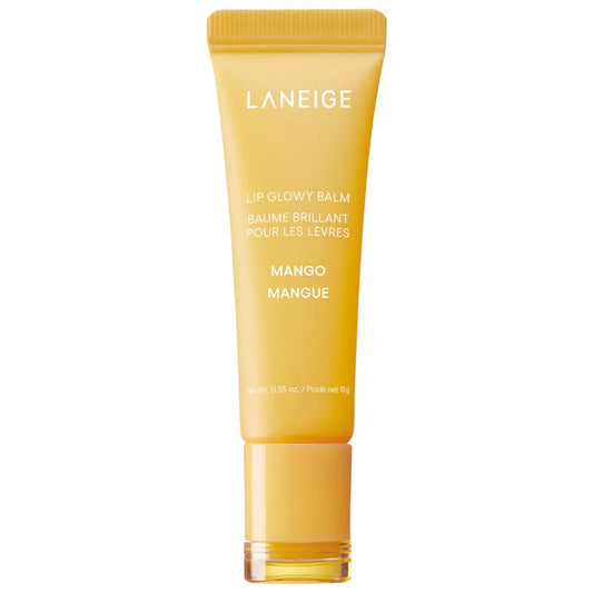 LANEIGE 
Lip Glowy Balm – Lightweight Hydration Lip Treatment with Shea Butter - Mango