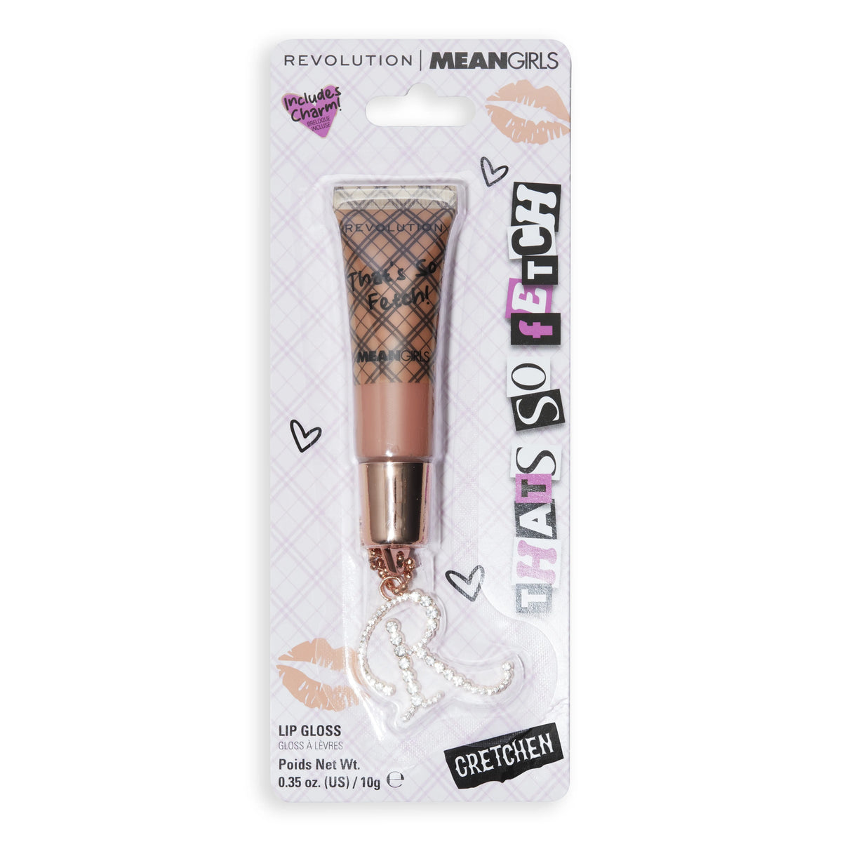 Mean Girls x Revolution Gretchen Wieners Lip Gloss Peach