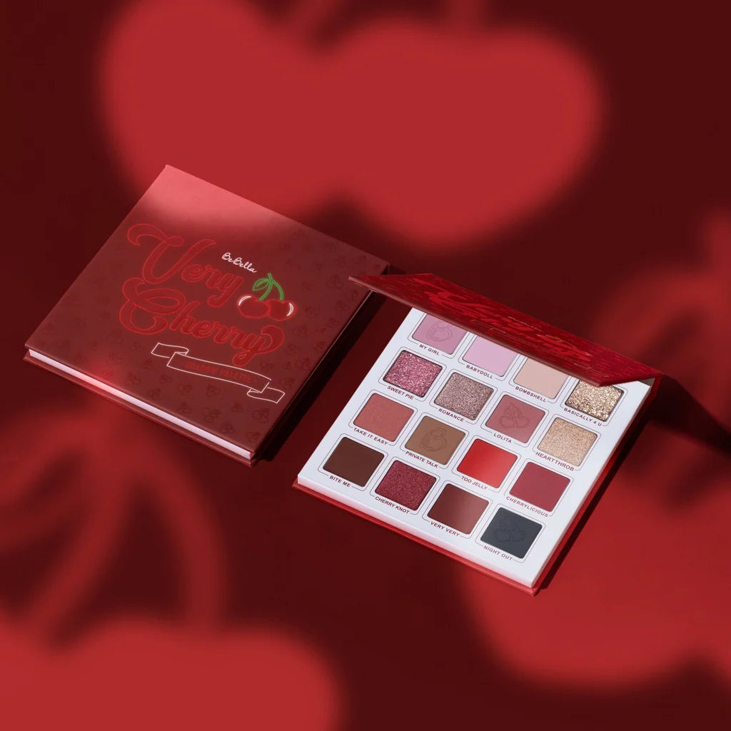Very Cherry Shadow Palette Be Bella