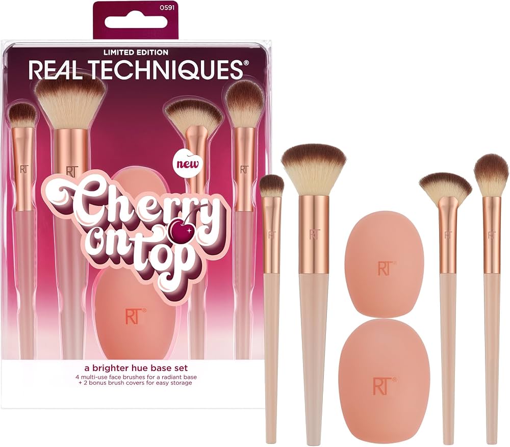 Cherry On Top A Brighter Hue Base Set Real Techniques