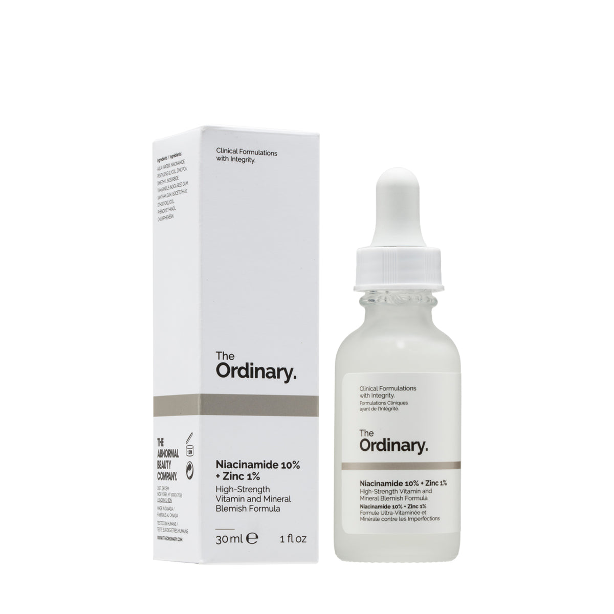 THE ORDINARY NIACINAMIDE 10% + ZINC 1% 30ml